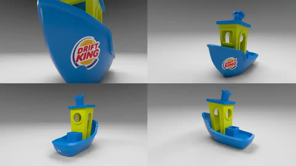 bateau 3d maya